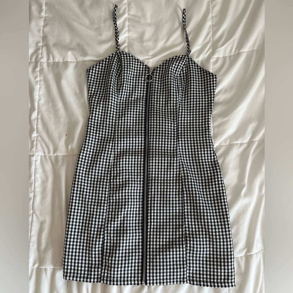 MINI ZIP-UP DRESS  (size: women’s small)